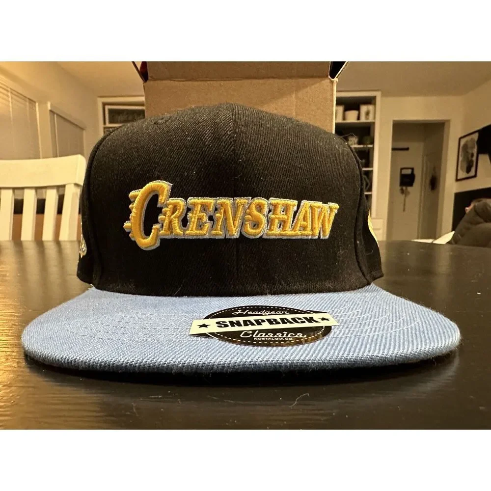 New With Tags NIPSEY HUSSLE Crenshaw Baseball Hat Cap Black And Blue SnapBack‎